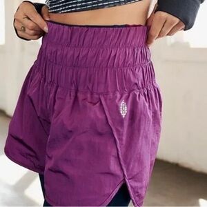 Free People movement high waisted shorts